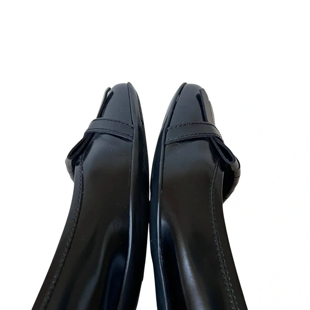 Salvatore Ferragamo Black Patent Leather Shoes size 9.5B - Picture 12 of 16